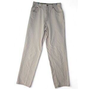 Clifford &‎ Wills Women's Beige Carpenter Pants Size 10 High Rise Utility